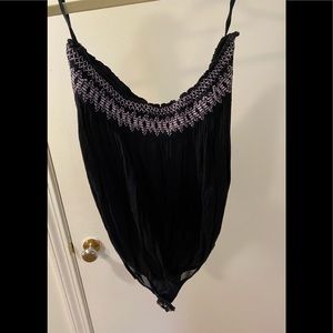 Free People Strapless Body Suit Size S